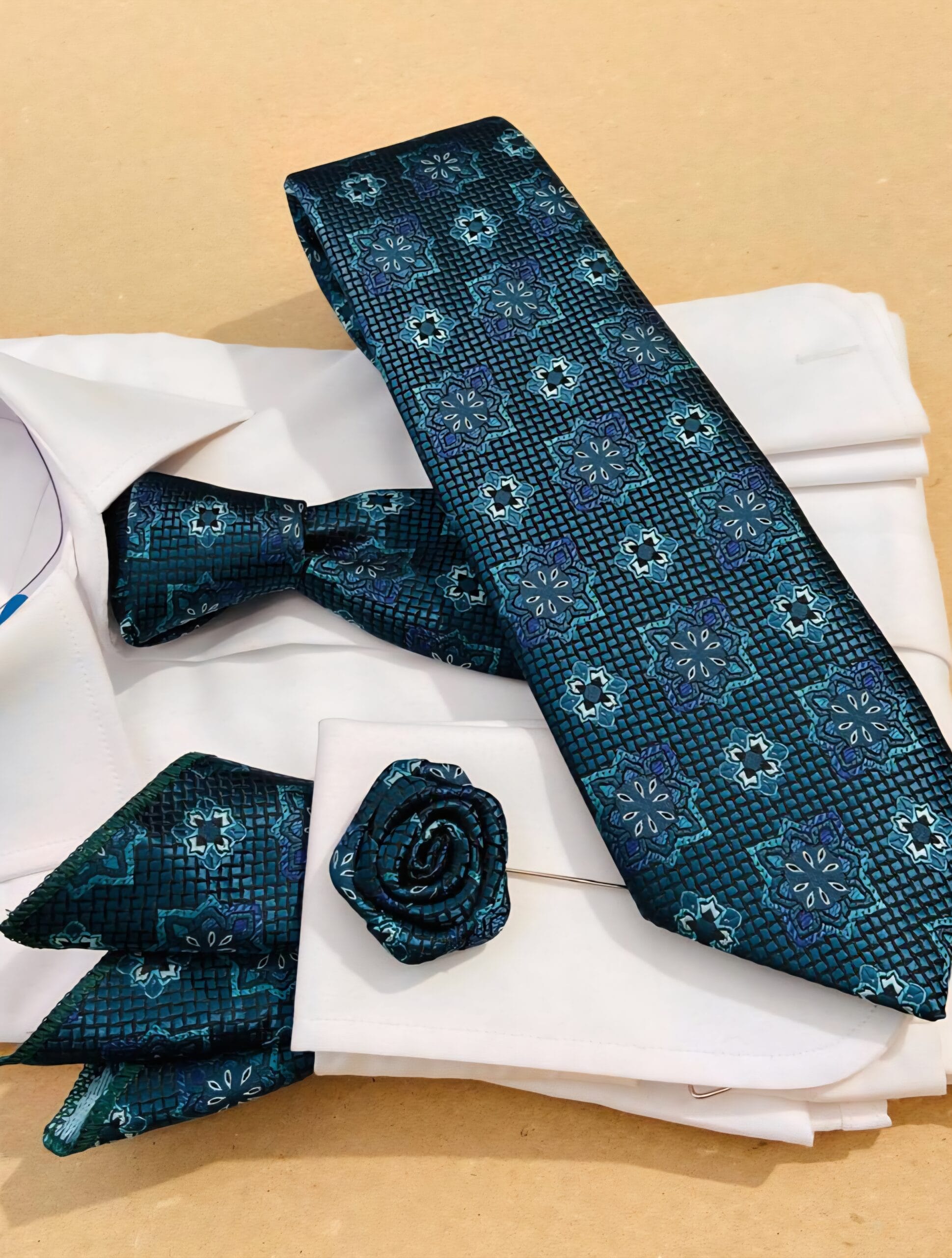 Patterned neckties