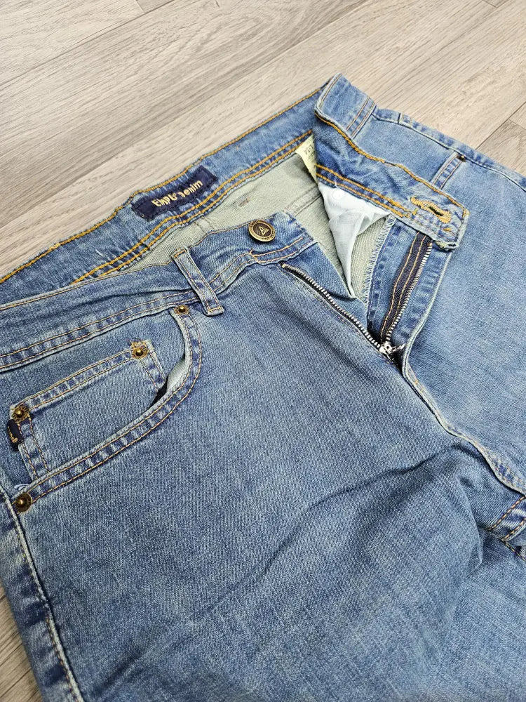 Infynite Classic Blue Denim Jeans – Straight Fit - Infynite