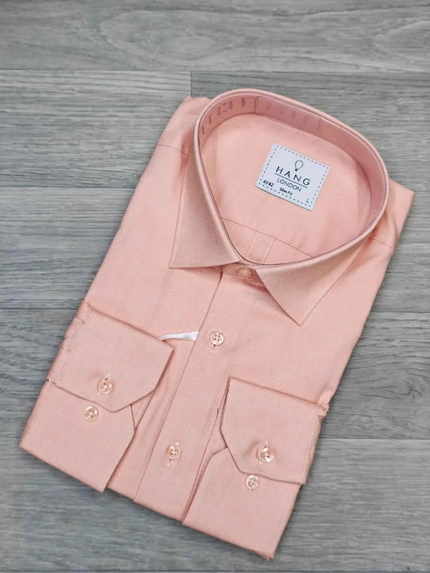 Infynite Solid Slim Fit Shirt