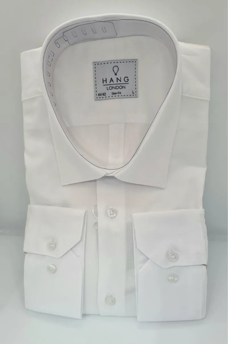 Infynite Oxford Texture Slim Fit Dress Shirt