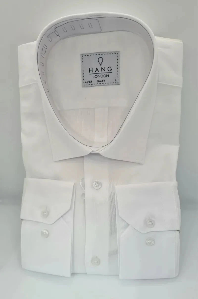 Infynite Oxford Texture Slim Fit Dress Shirt