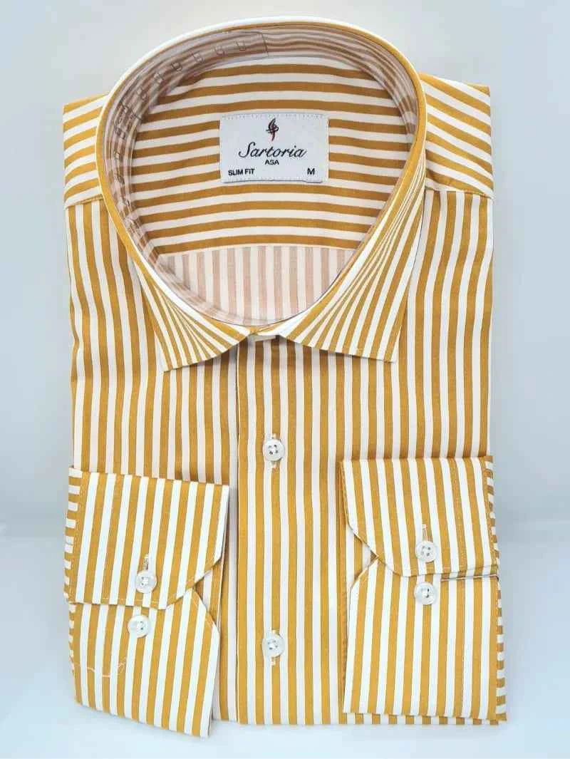 Infynite Striped Slim Fit Dress Shirt