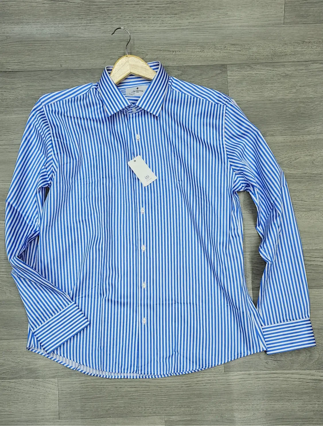Infynite Striped Slim Fit Dress Shirt
