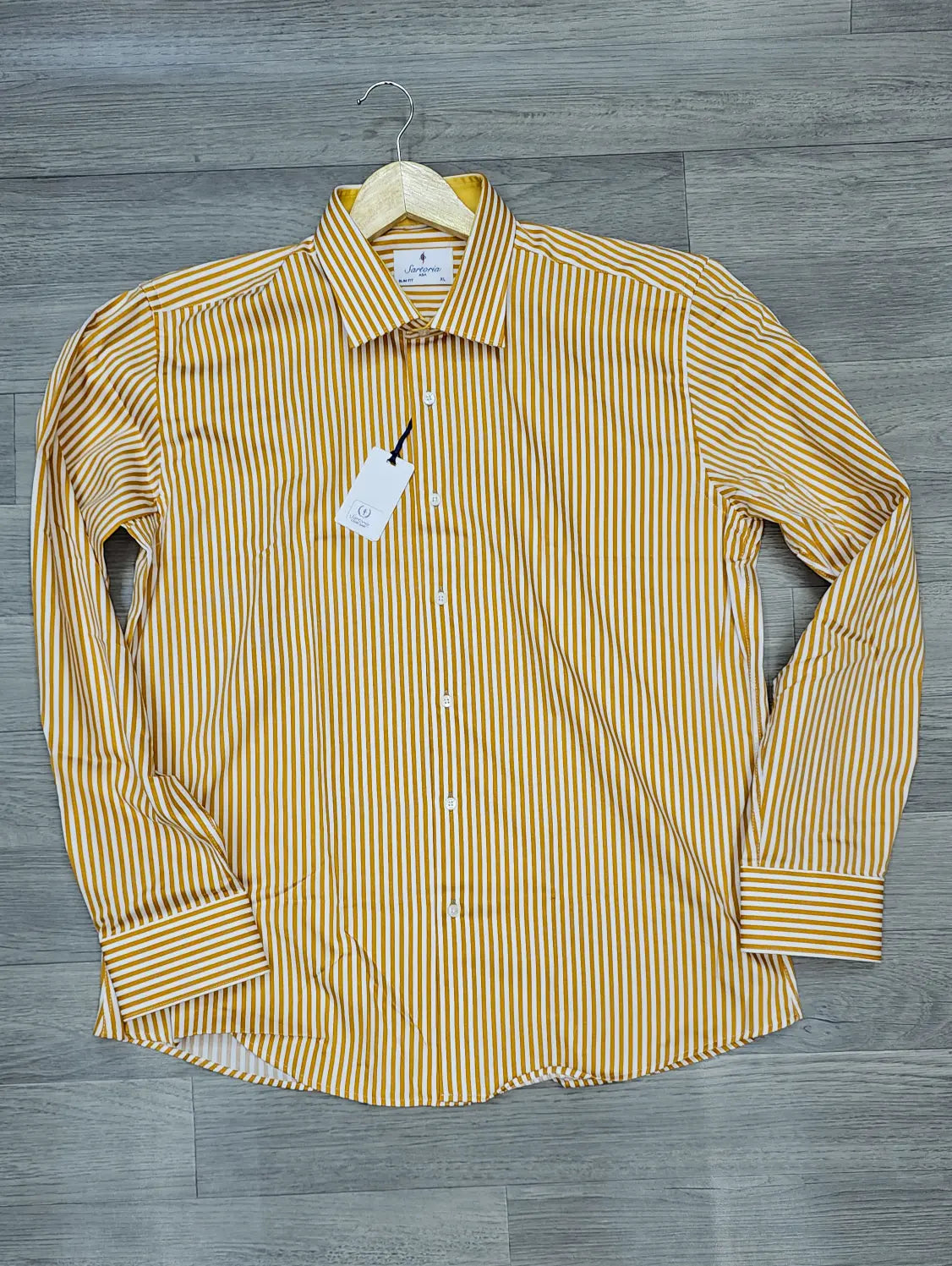 Infynite Striped Slim Fit Dress Shirt