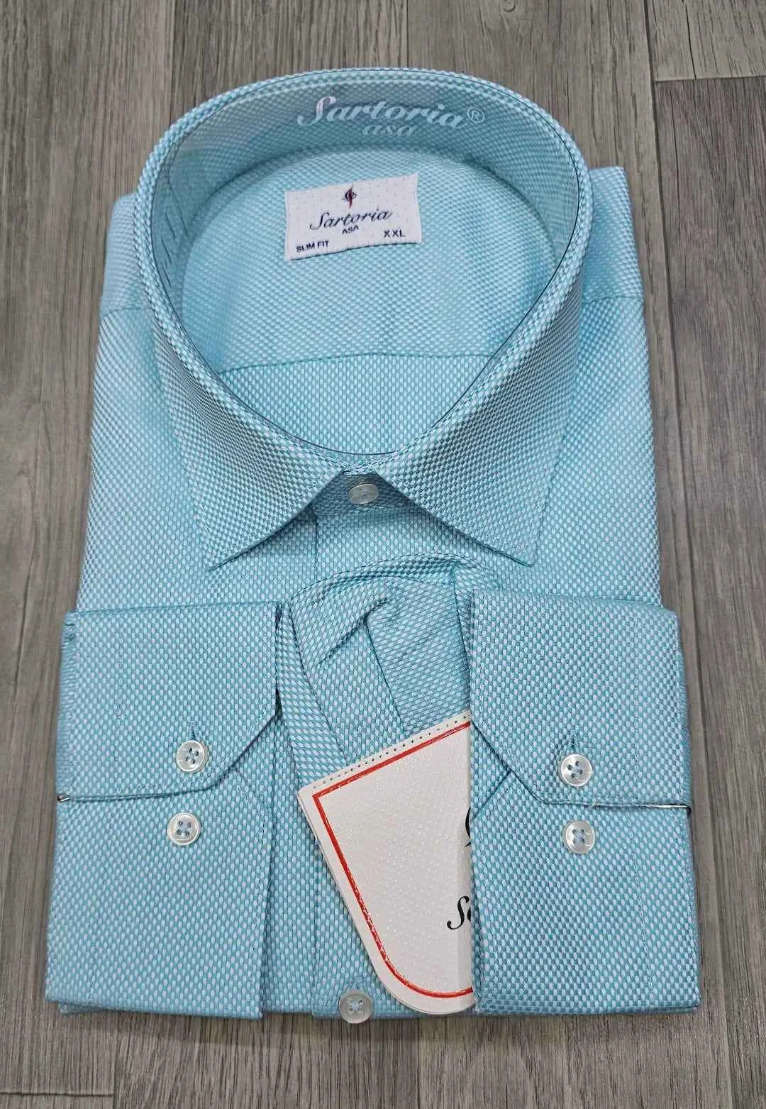 Infynite Oxford Texture Slim Fit Dress Shirt