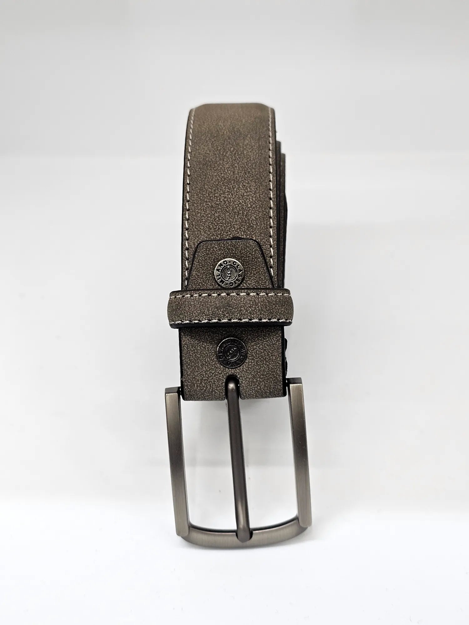 Infynite Textured Suede Finish Leather Belt for Men