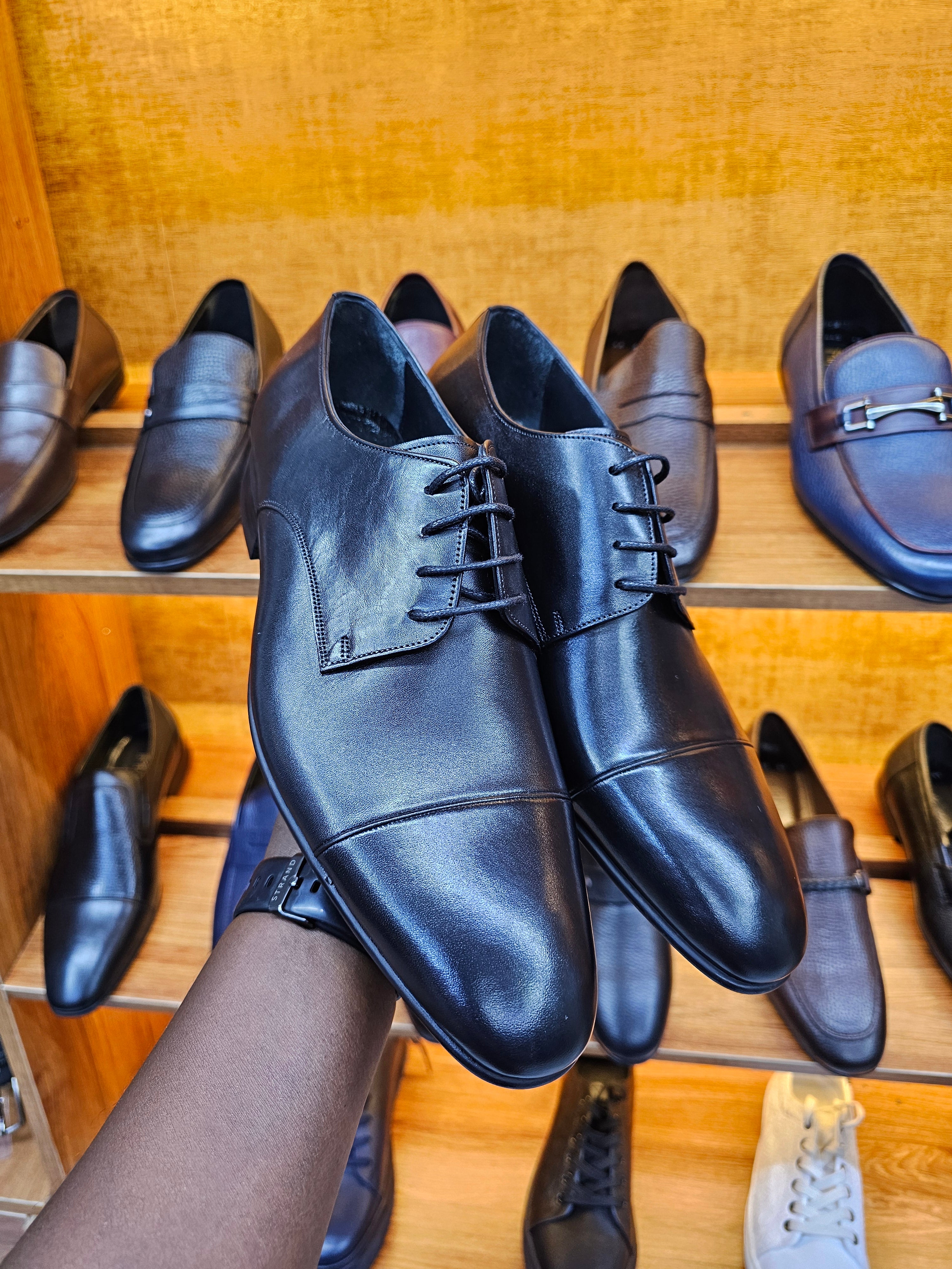 Infynite Toe Cap Derby Shoes