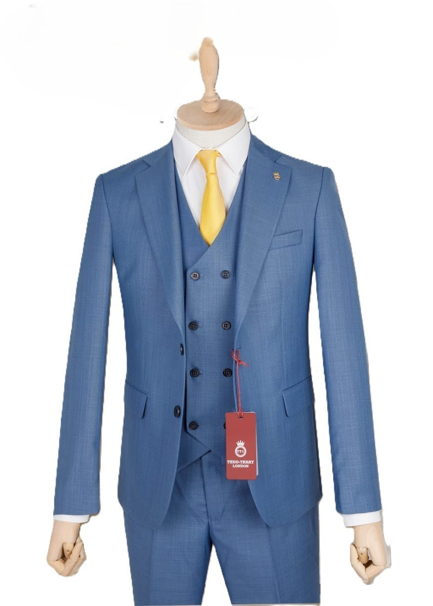 Infynite Ascend 3-Piece Suit – Sky Blue - Infynite