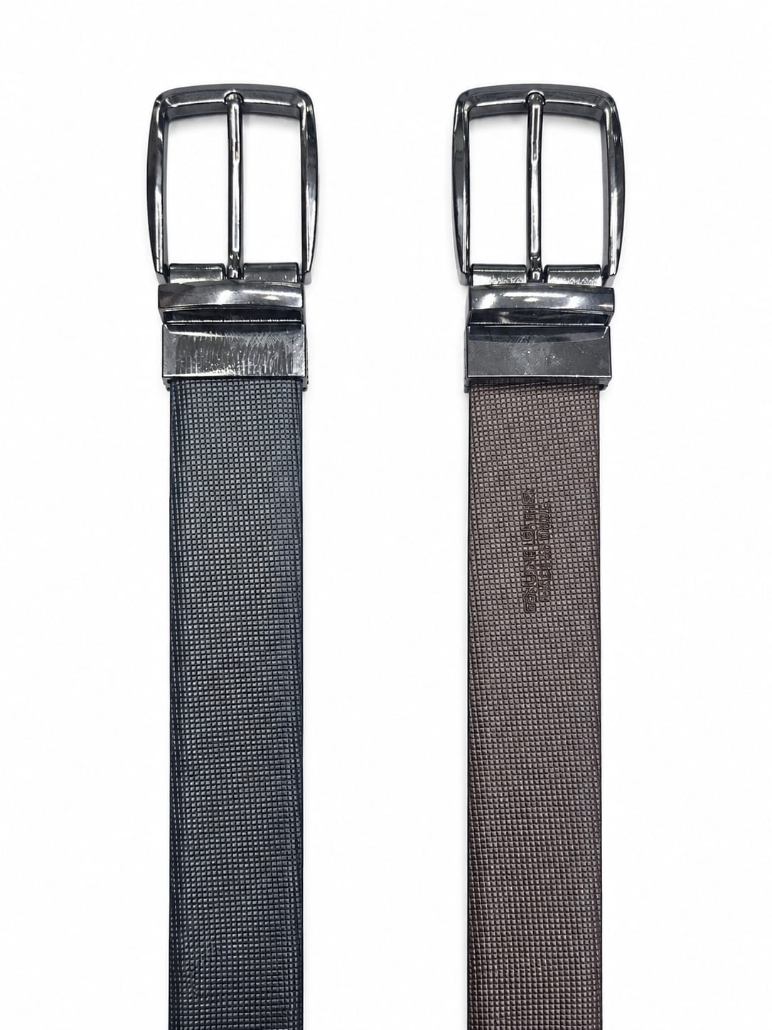 Infynite Ribbed Leather Belt