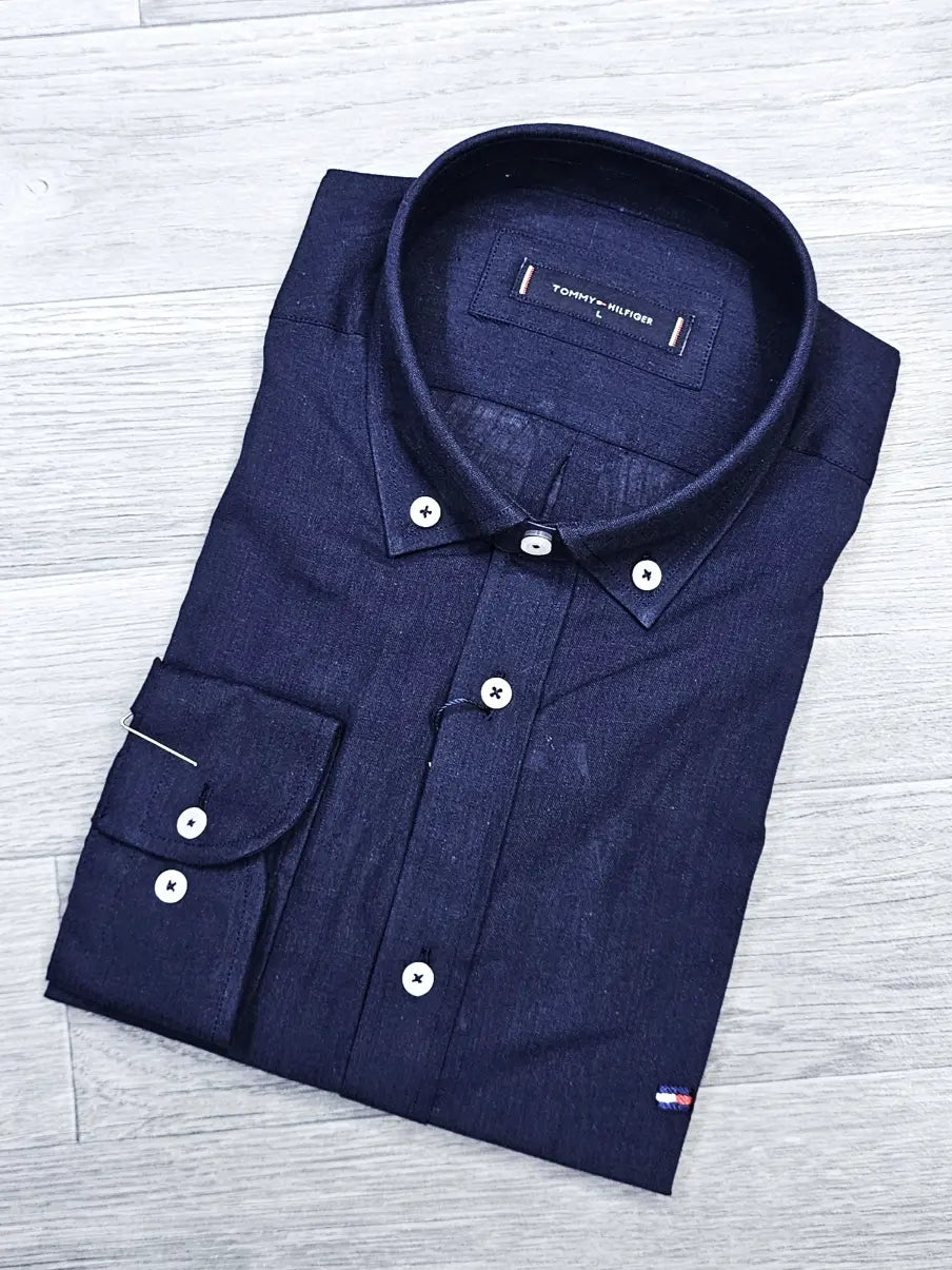 Tommy Hilfiger Classic Cotton Button-Down Shirt