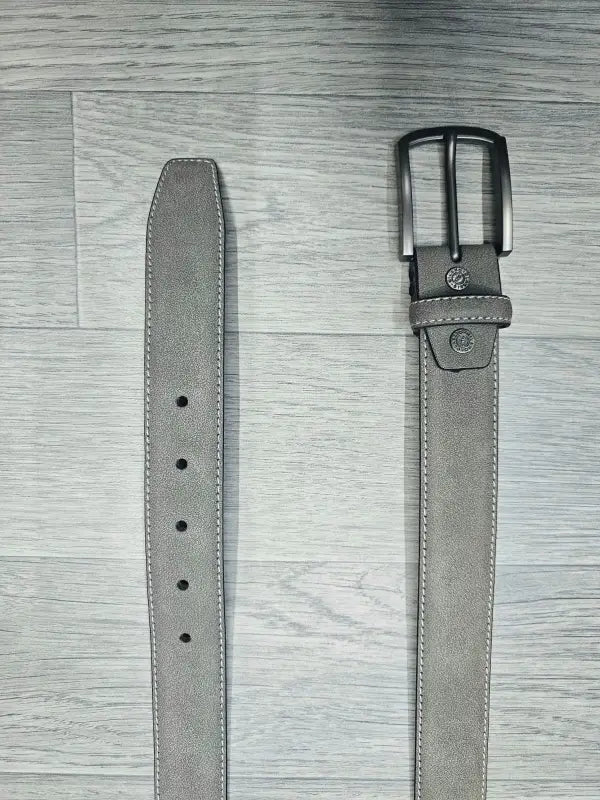 Infynite Textured Suede Finish Leather Belt for Men - Infynite