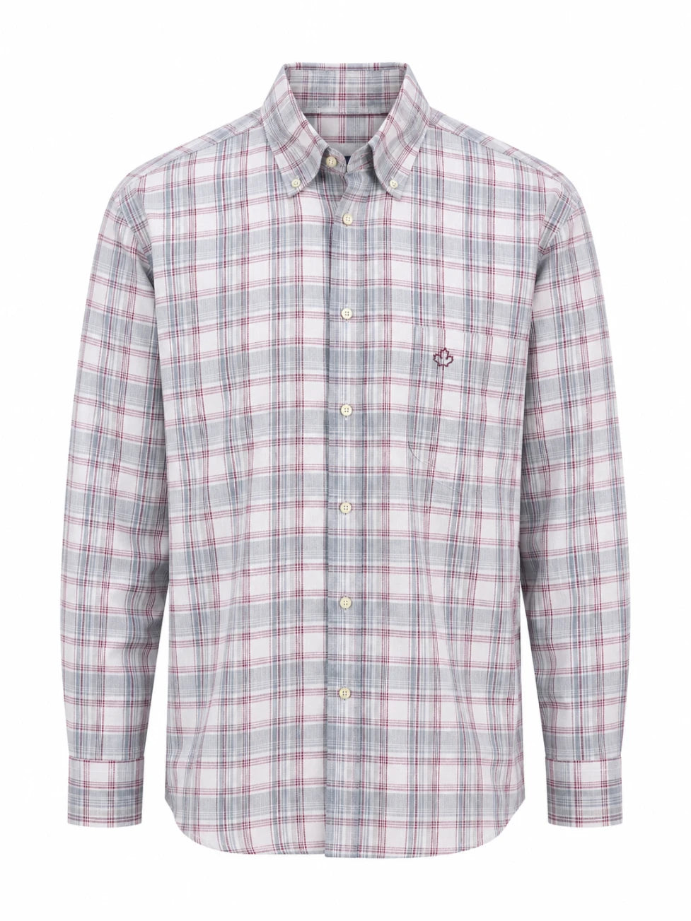 Infynite Blue & Grey Checked Premium Shirt – premium men's menswear > shirts – view 3