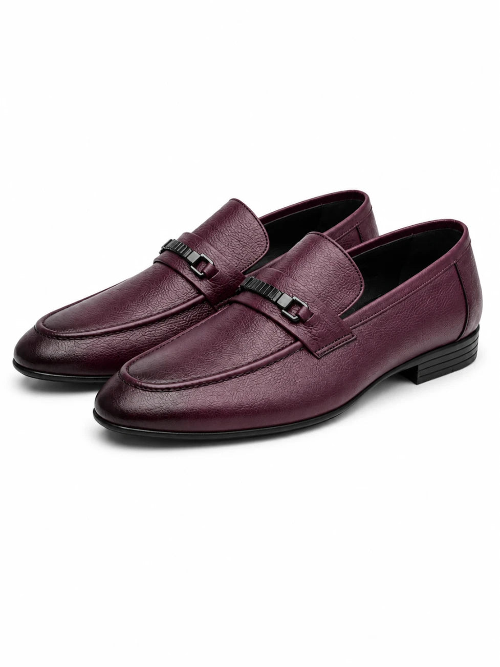 Infynite Pebble-Grain Leather Loafers – premium men's menswear > shoes > loafers – view 9
