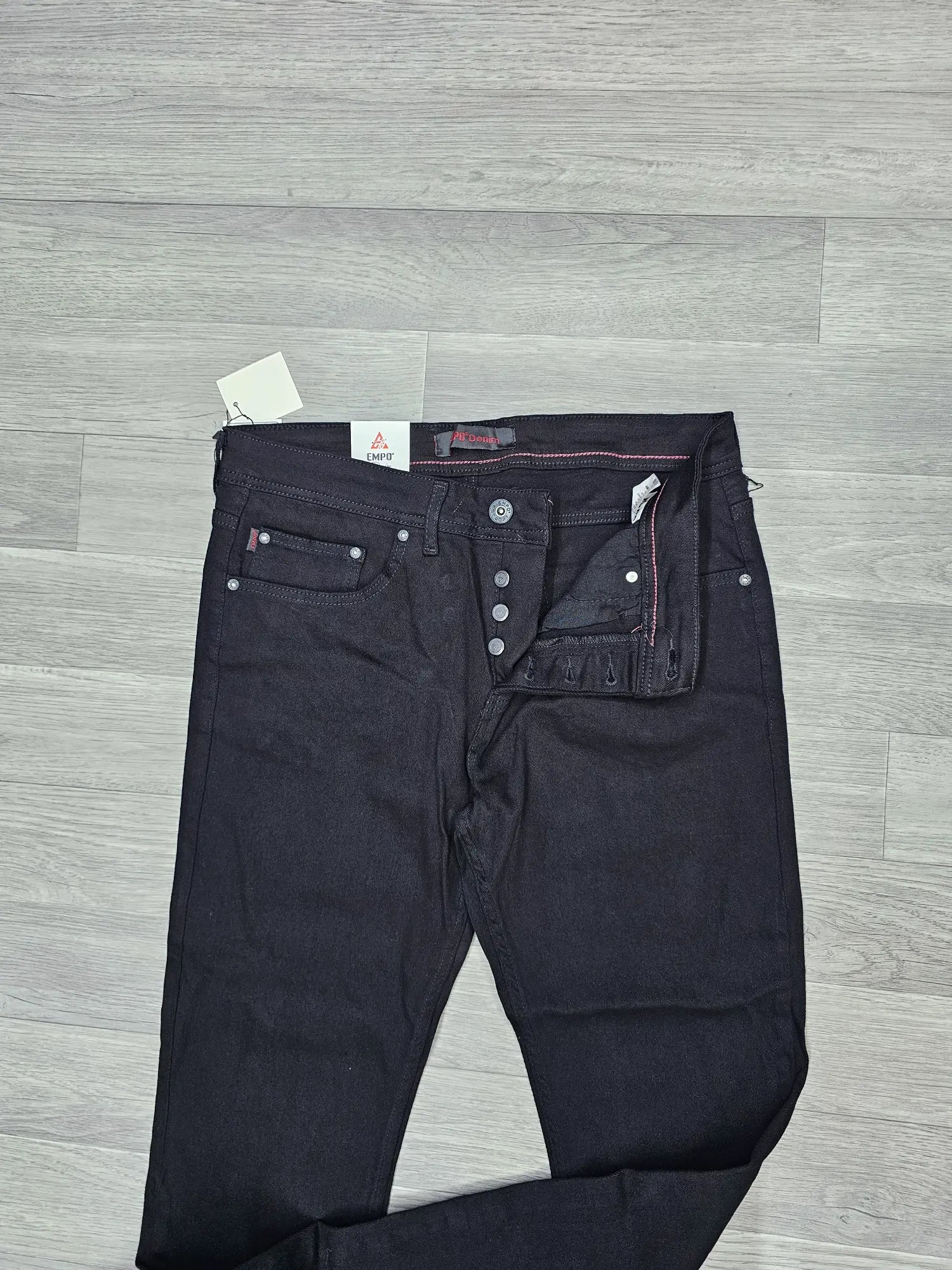Infynite Classic Black Slim Fit Jeans