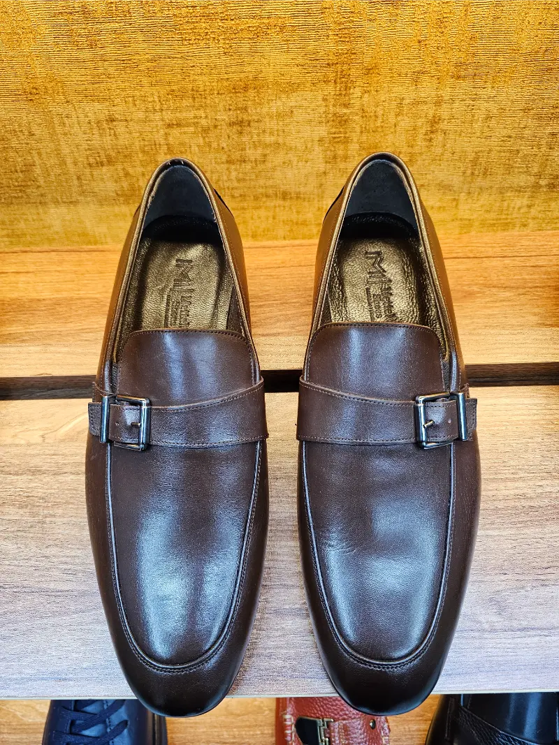 Infynite Milano Buckle Strap Loafers