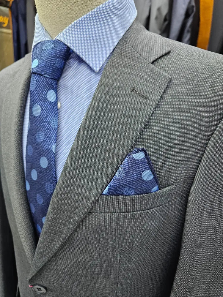 Infynite Charcoal Grey Two-Piece Suit