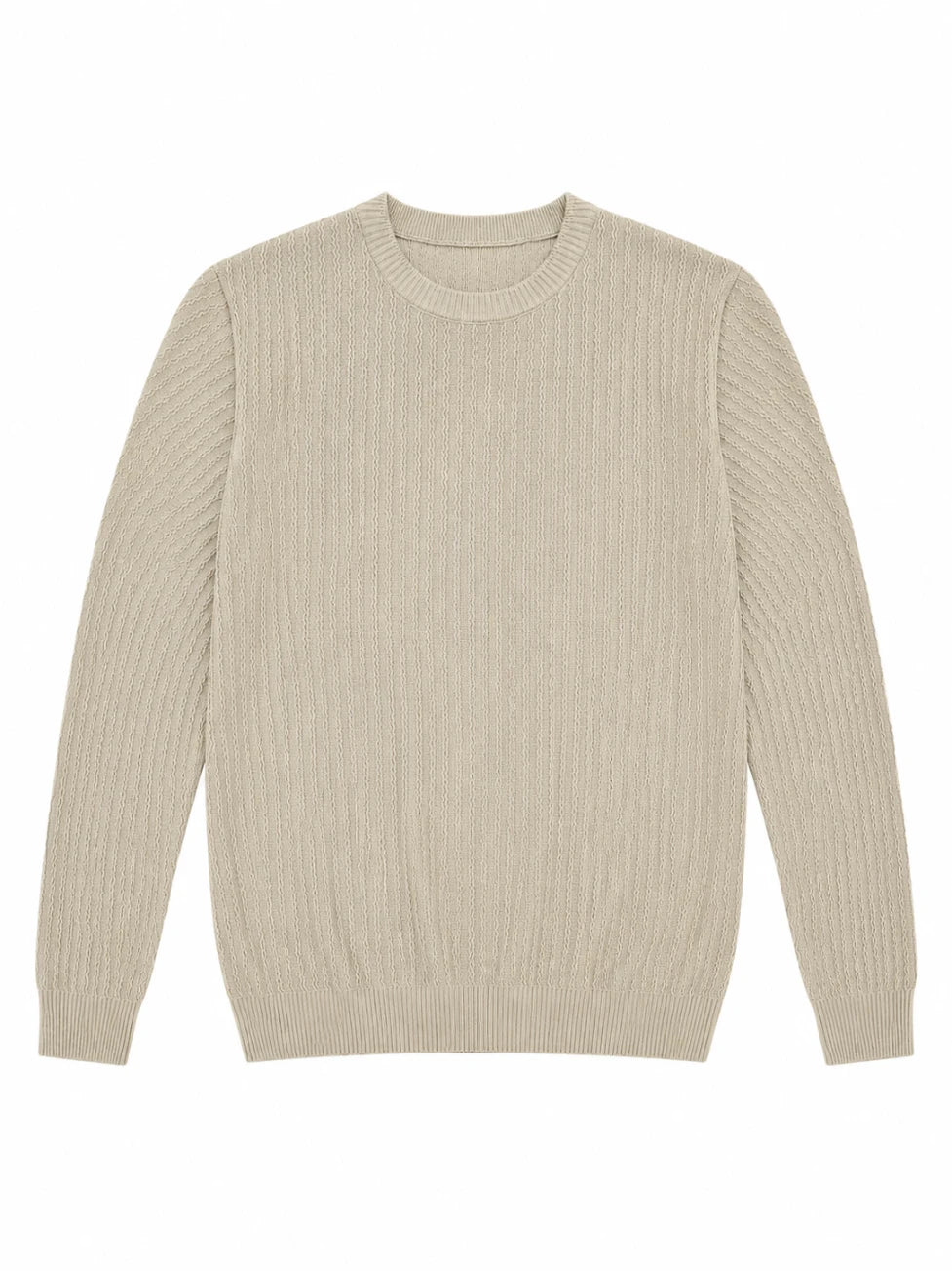 Infynite Premium Cable-Knit Sweater – Ultra-Soft, Lightweight & Timeless
