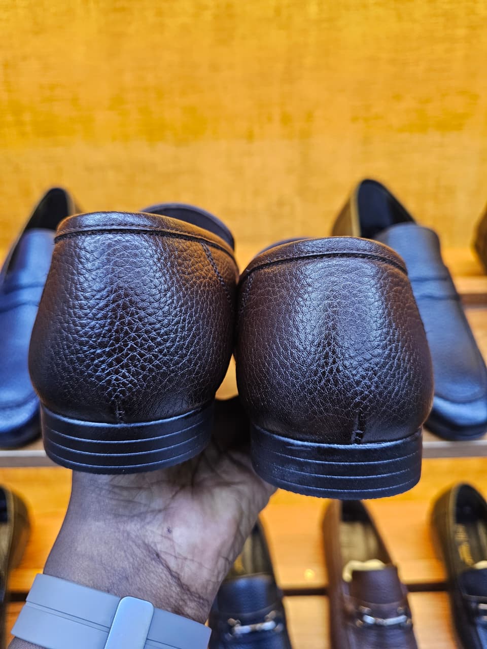 Infynite Classic Leather Penny Loafers