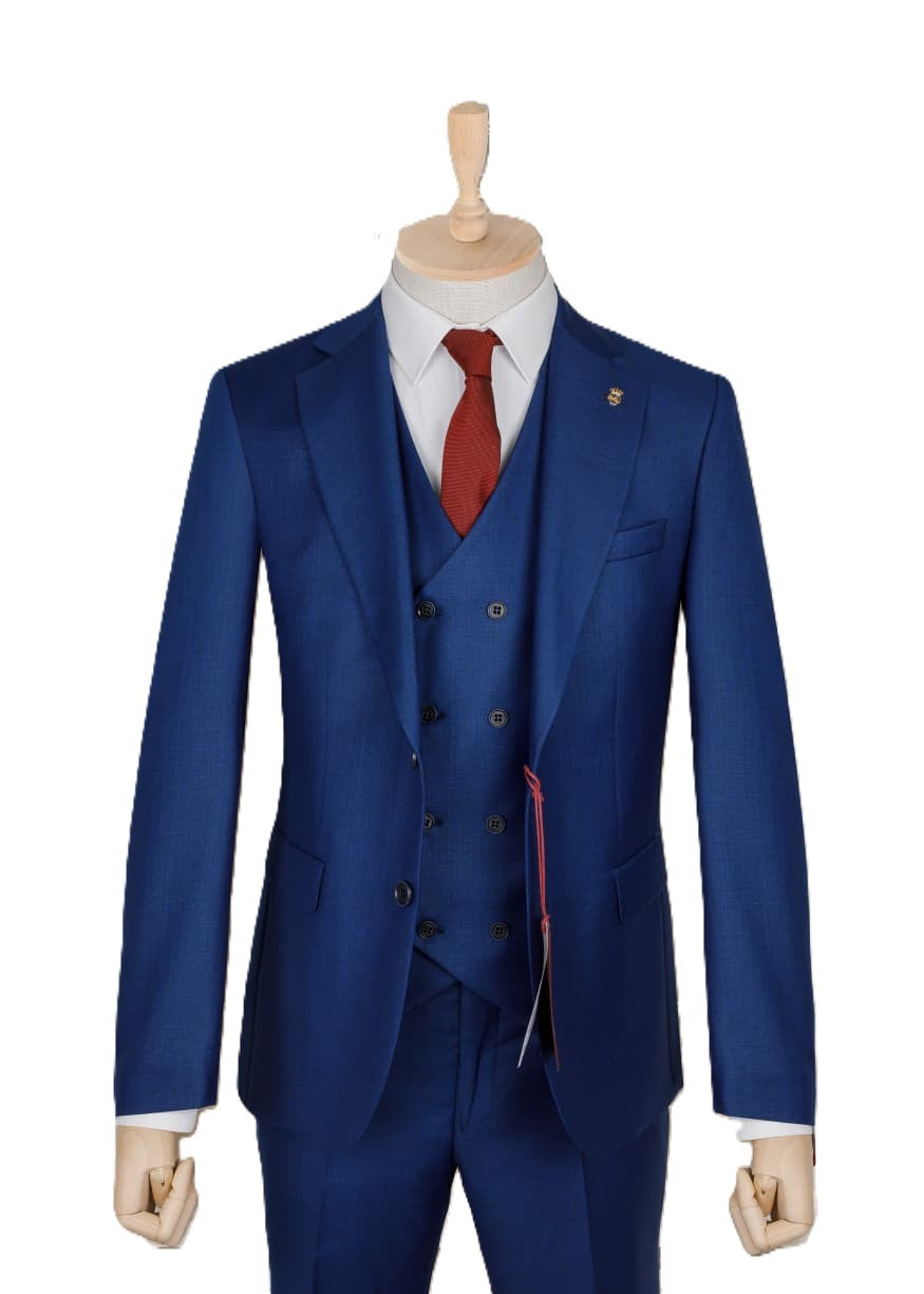 Infynite Vanguard 3-Piece Suit – Royal Blue - Infynite