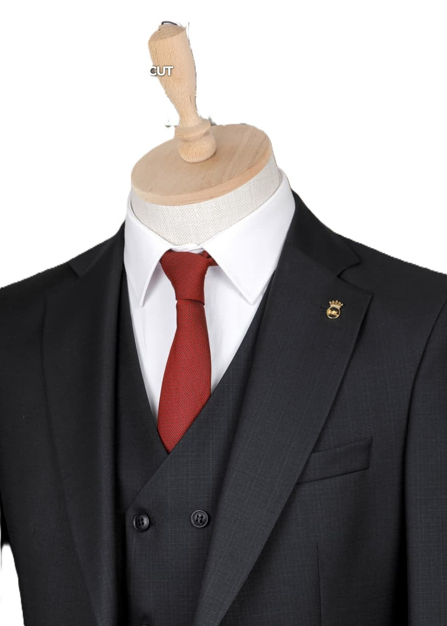 Infynite Dominion 3-Piece Suit – Black - Infynite