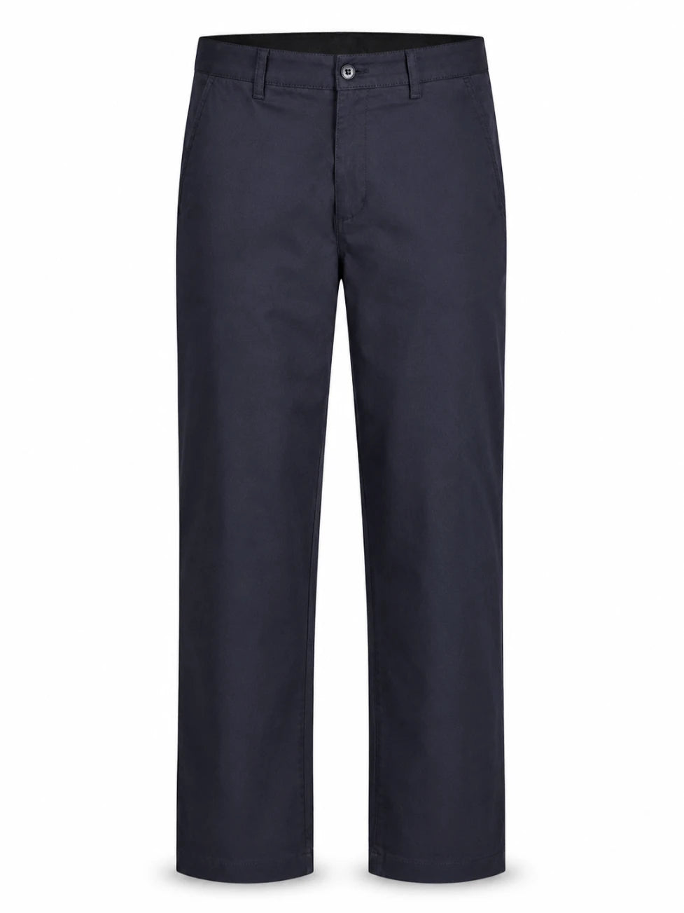 black pants on a white background