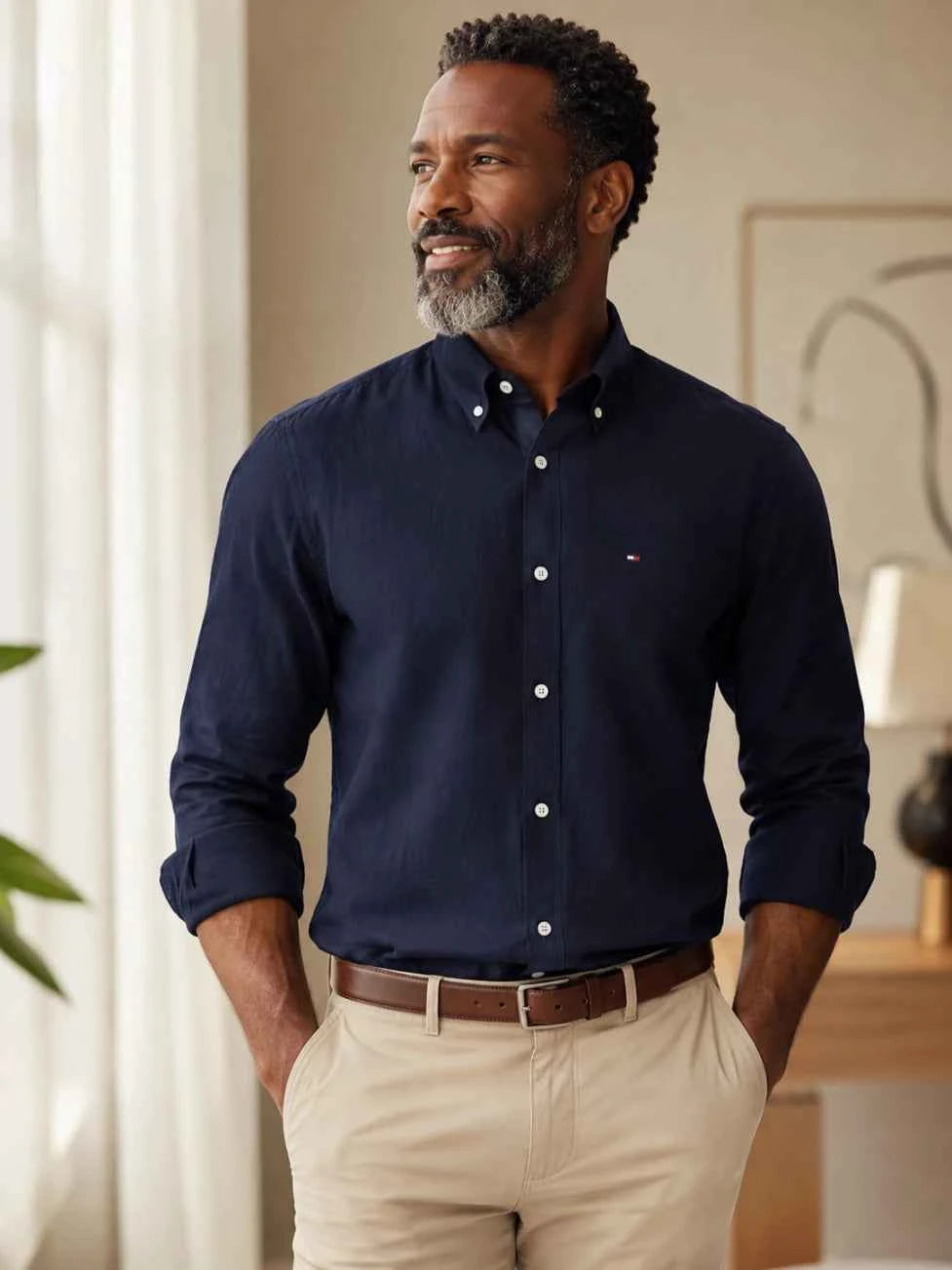 Classic Cotton Button-Down Shirt