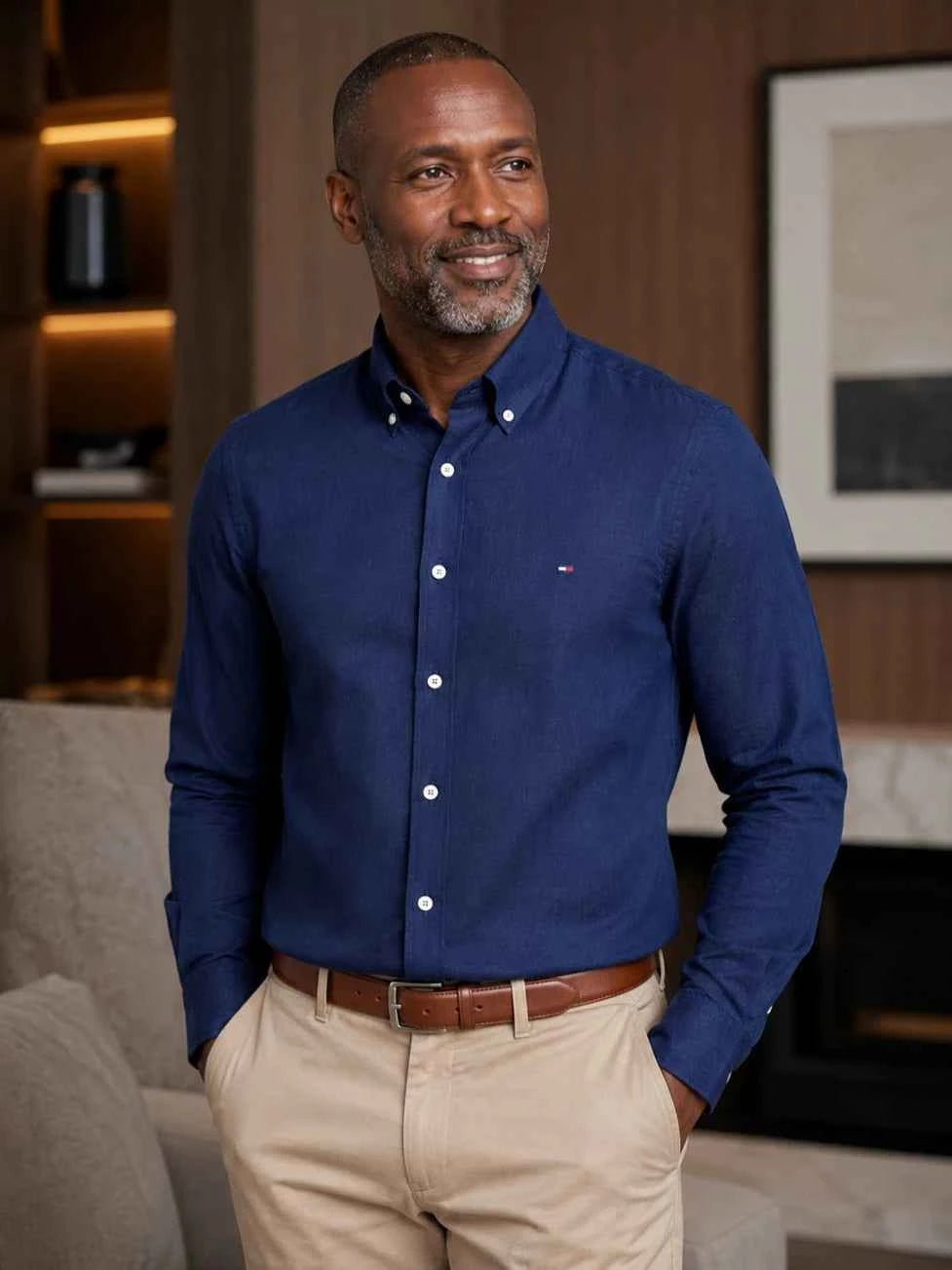 Classic Cotton Button-Down Shirt