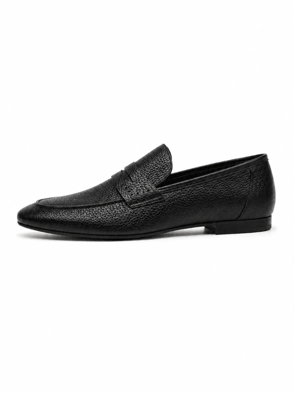 Infynite Classic Leather Penny Loafers – premium men's menswear > shoes > loafers