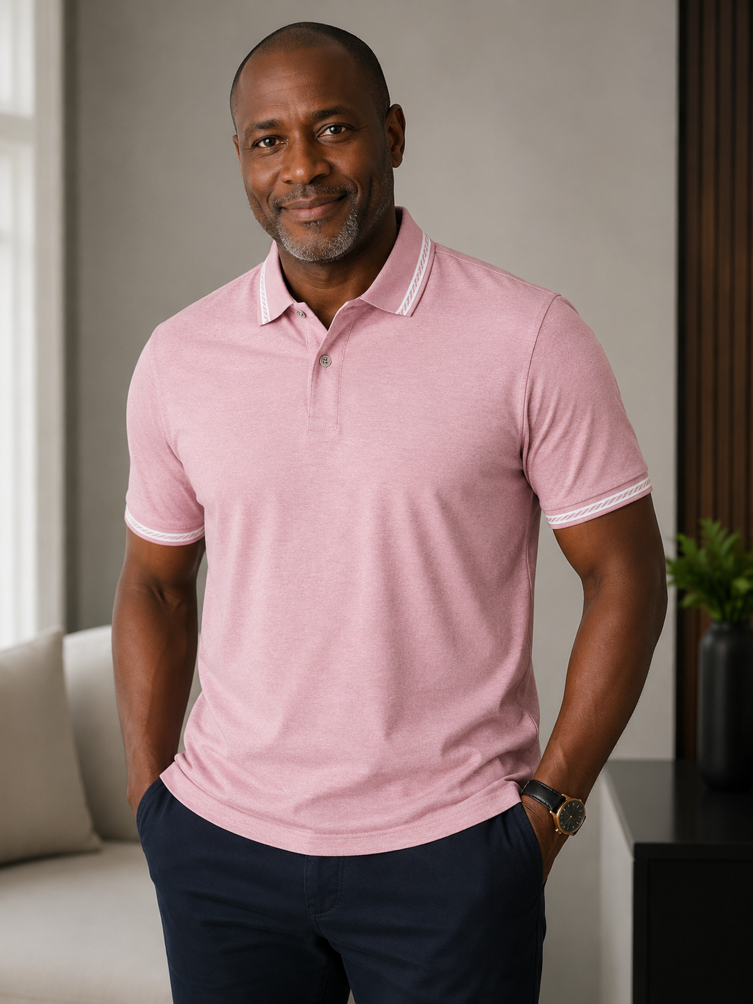 Infynite Classic Polo Shirt – premium men's menswear > shirts – view 8