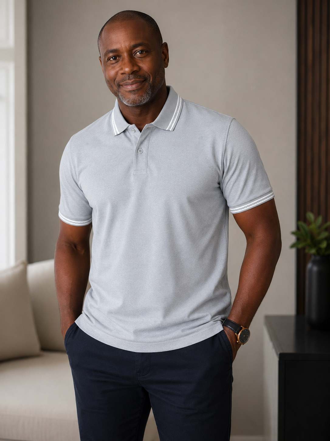 Infynite Classic Polo Shirt – premium men's menswear > shirts – view 9