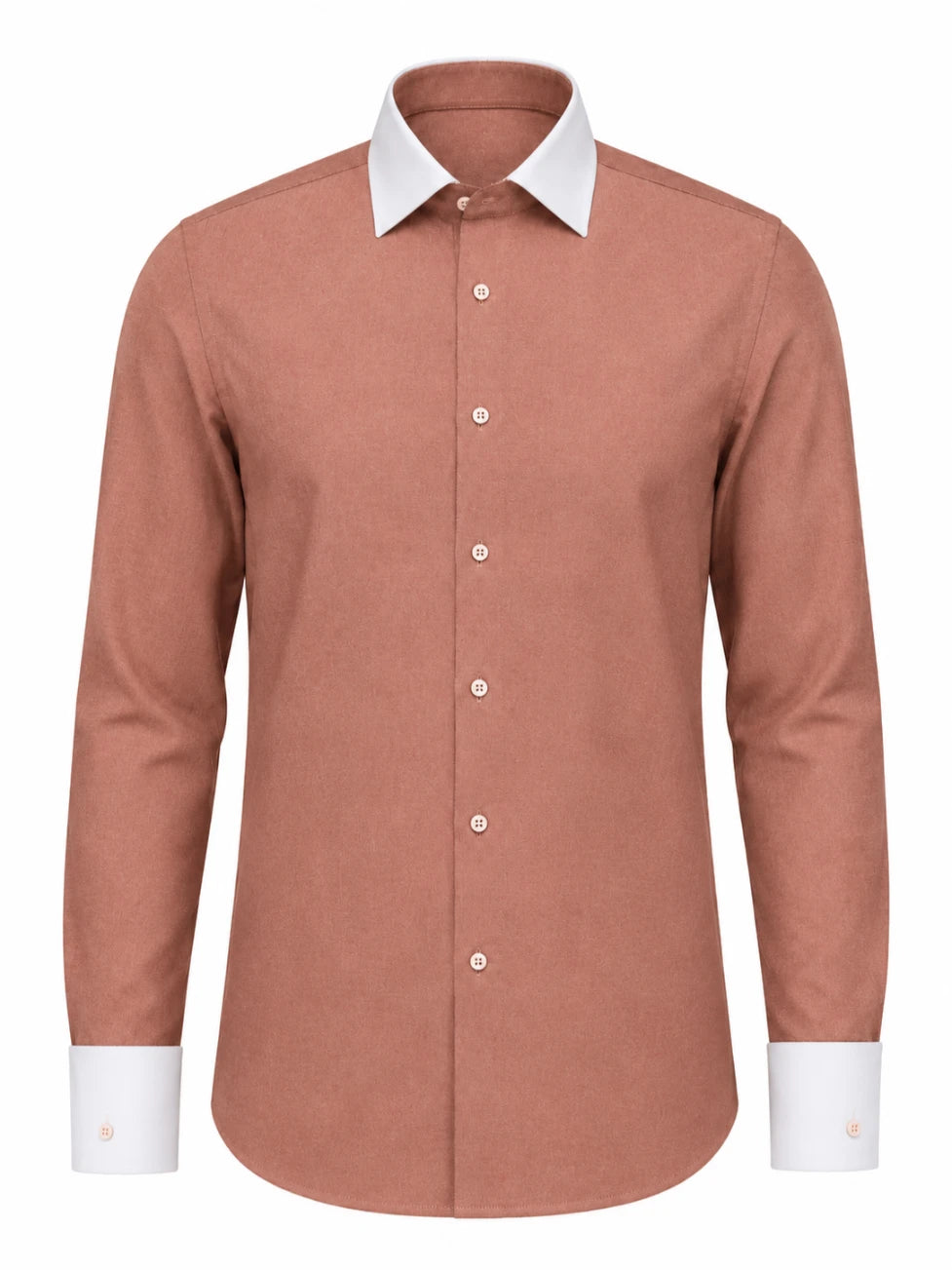 Infynite Contrast Collar Slim Fit Shirt – premium men's menswear > shirts