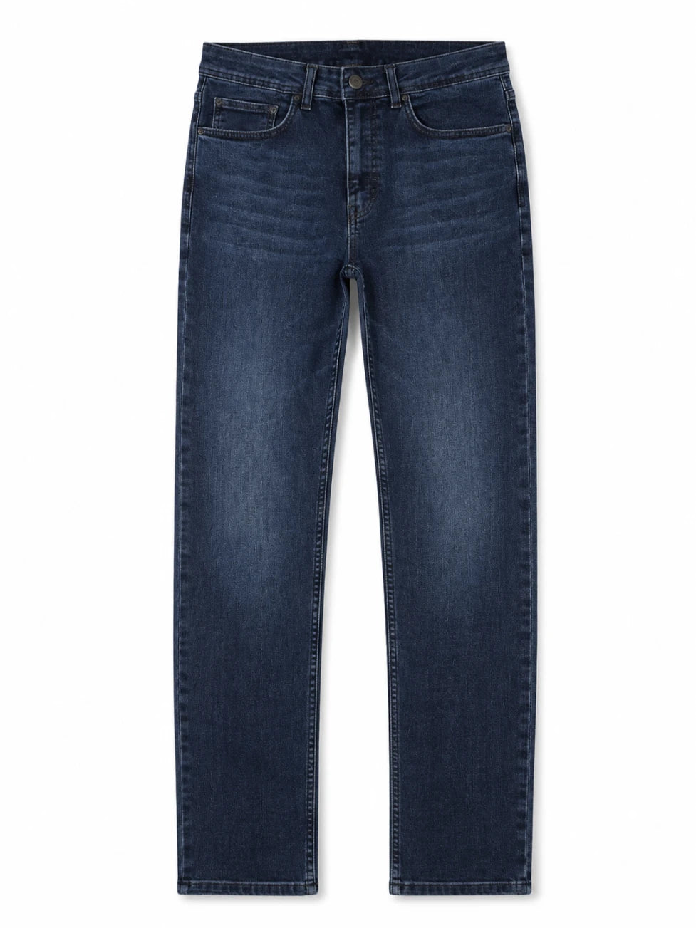 Infynite Dark Blue Stretch Denim Jeans – premium men's menswear > pants > jeans
