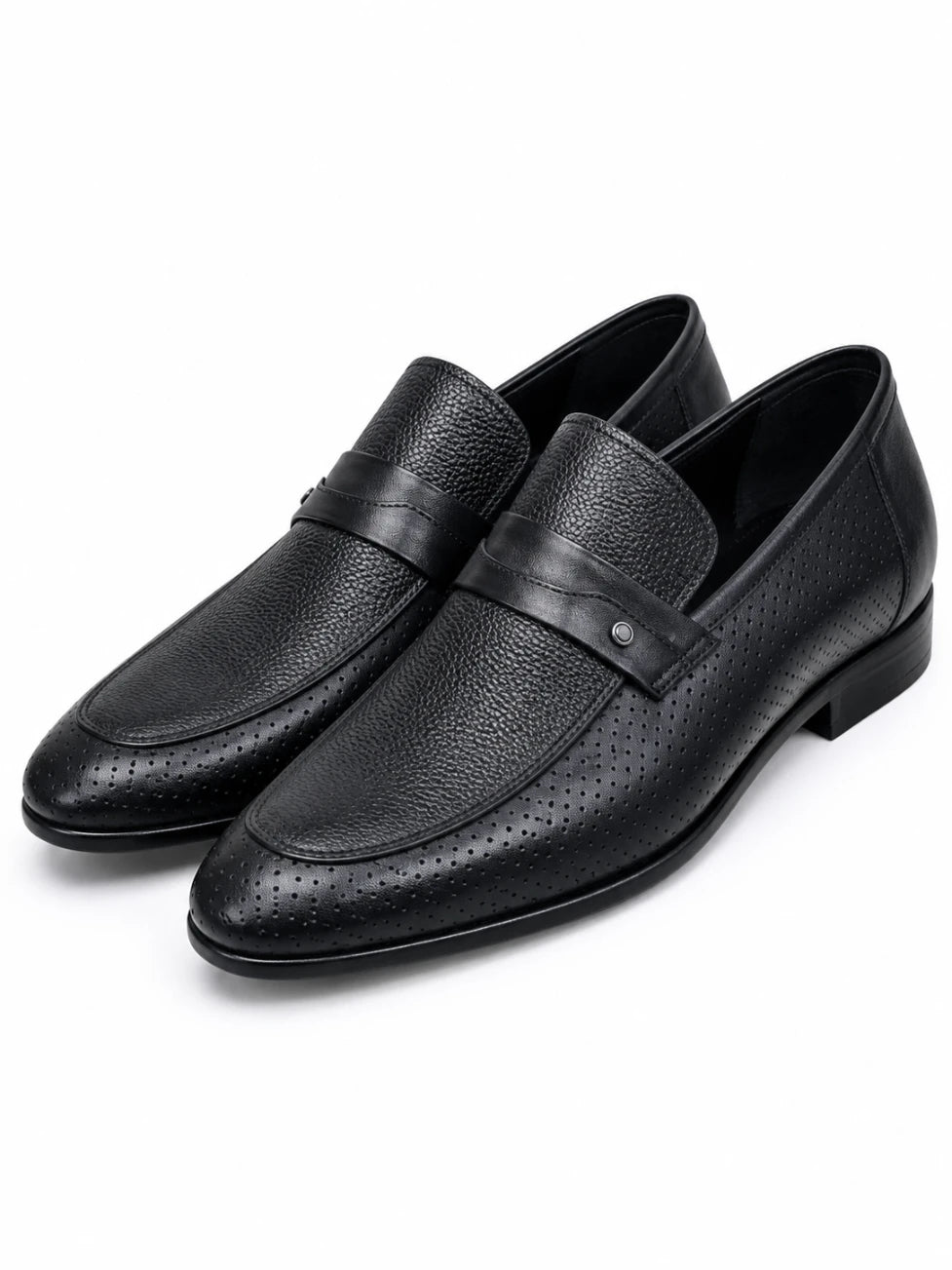 Infynite Milano Perforated Loafers – premium men's menswear > shoes > loafers – view 5