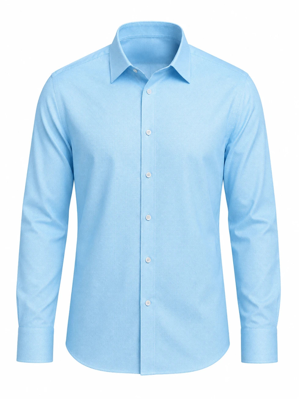 Infynite Oxford Texture Slim Fit Dress Shirt – premium men's menswear > shirts – view 6