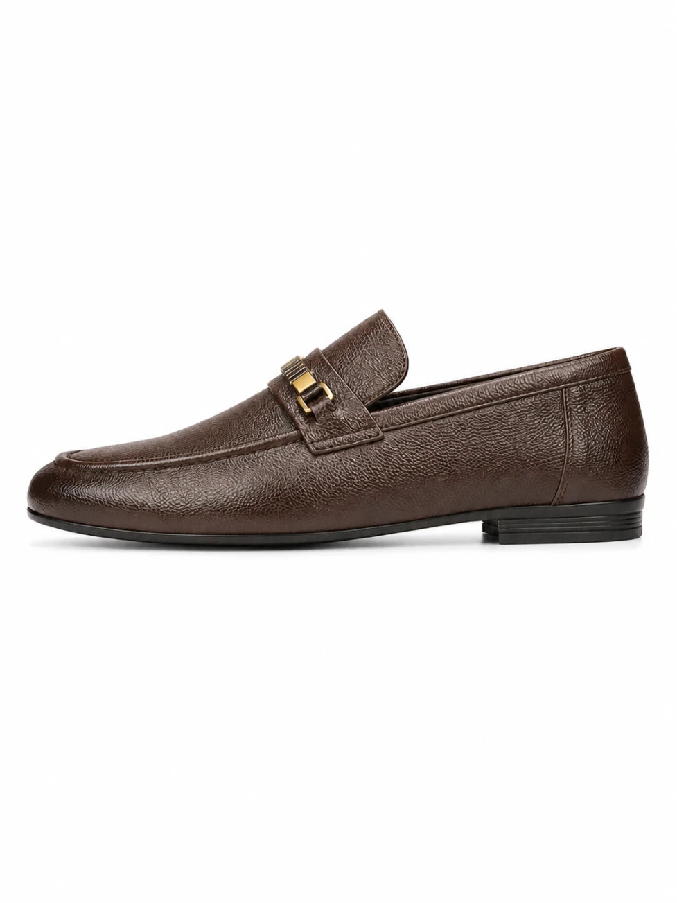 Infynite Pebble-Grain Leather Loafers – premium men's menswear > shoes > loafers – view 4
