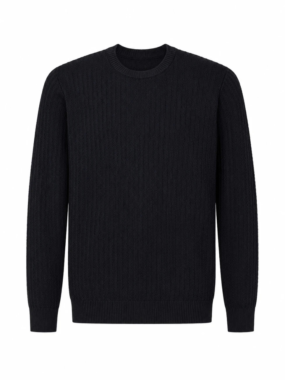 Infynite Premium Cable-Knit Sweater – Ultra-Soft, Lightweight & Timeless – premium men's menswear > sweaters