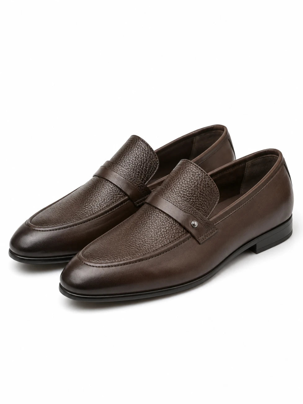 Infynite Prestige Leather Loafers – premium men's menswear > shoes > loafers – view 3