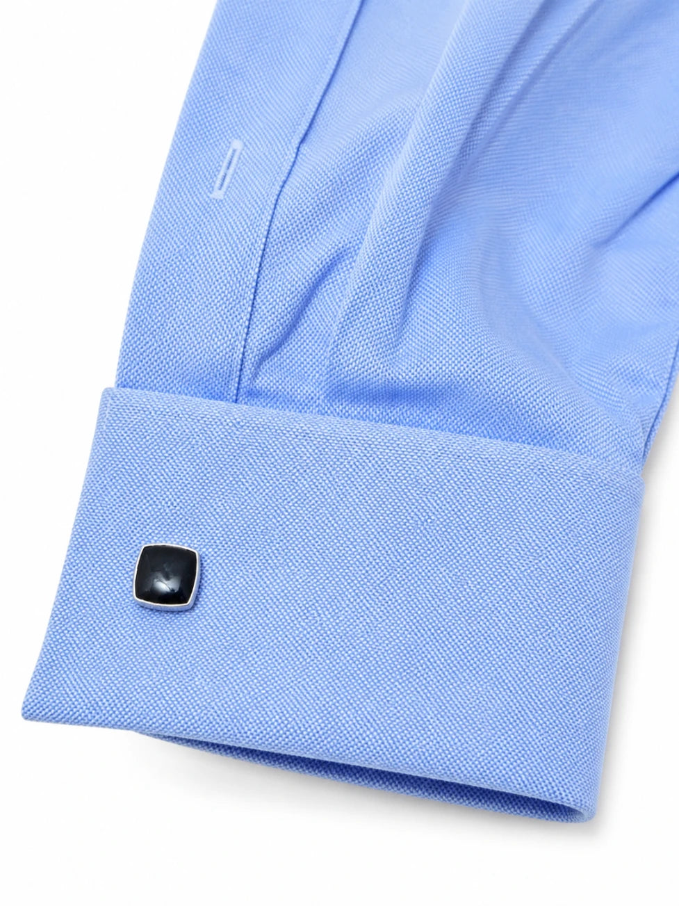 Infynite Sky Blue French Cuff Dress Shirt – premium men's menswear > shirts – view 3